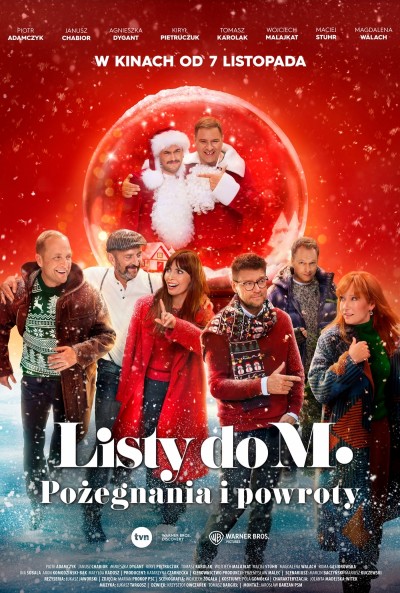 Plakat: Listy do M. Pożegnania i powroty