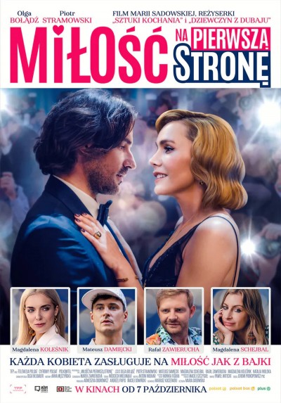 Plakat: Miłość na pierwszą stronę