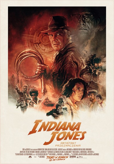 Plakat: Indiana Jones i artefakt przeznaczenia