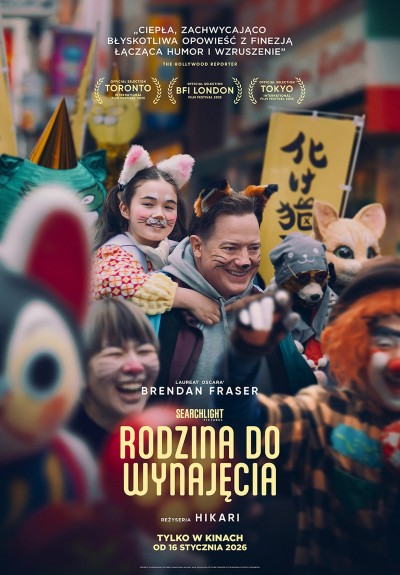 Plakat: Rodzina do wynajęcia