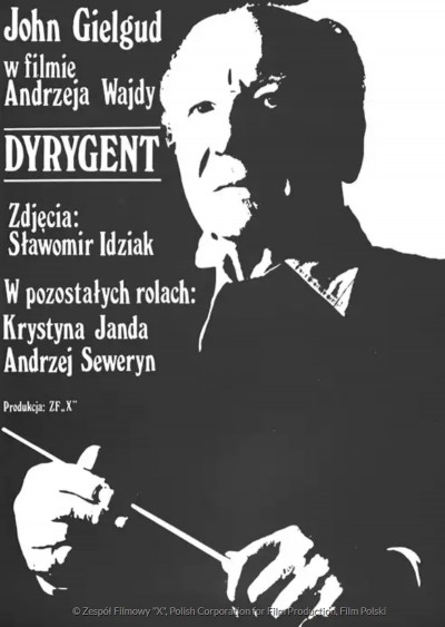 Plakat: Dyrygent - połączony z koncertem muzyki na żywo