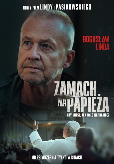 Plakat: Zamach na papieża