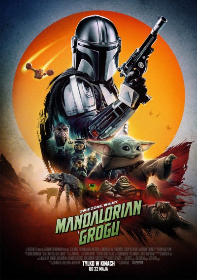 Plakat: Gwiezdne wojny: Mandalorian i Grogu