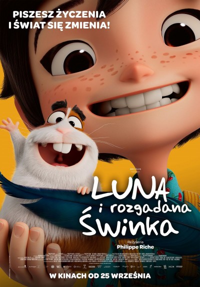 Plakat: Luna i rozgadana świnka