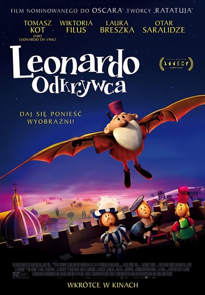 Plakat: Leonardo. Odkrywca