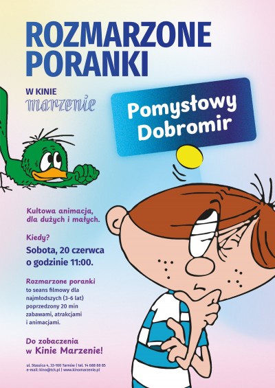 Plakat: Rozmarzone poranki - Pomysłowy Dobromir