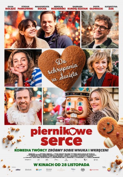Plakat: Piernikowe serce