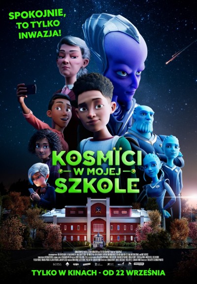 Plakat: Kosmici w mojej szkole