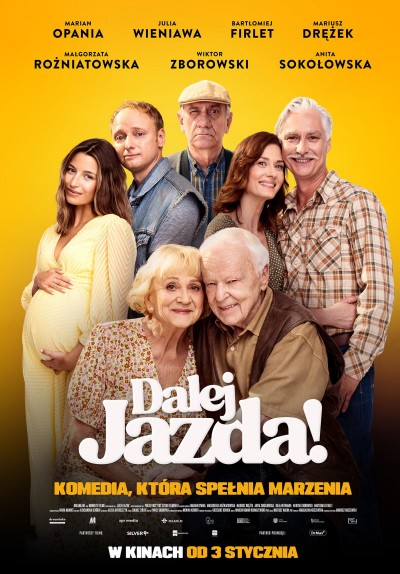 Plakat: Dalej jazda