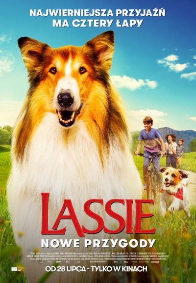 Plakat: Lassie. Nowe przygody