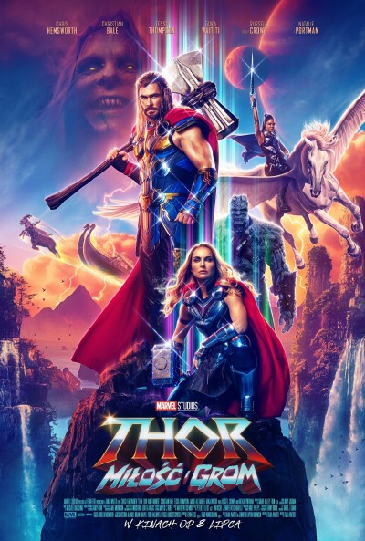 Plakat: Thor: Miłość i grom