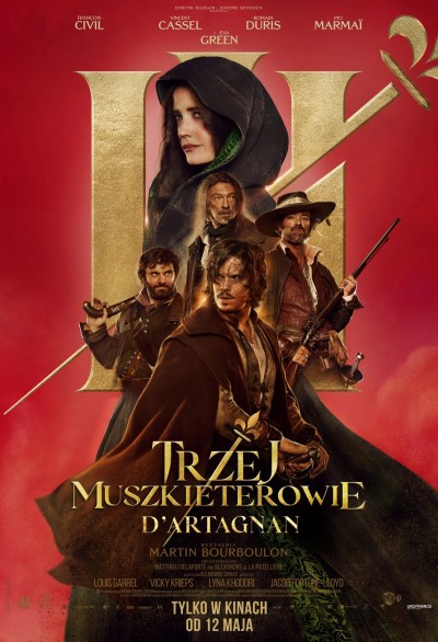 Plakat: Trzej Muszkieterowie: D’Artagnan