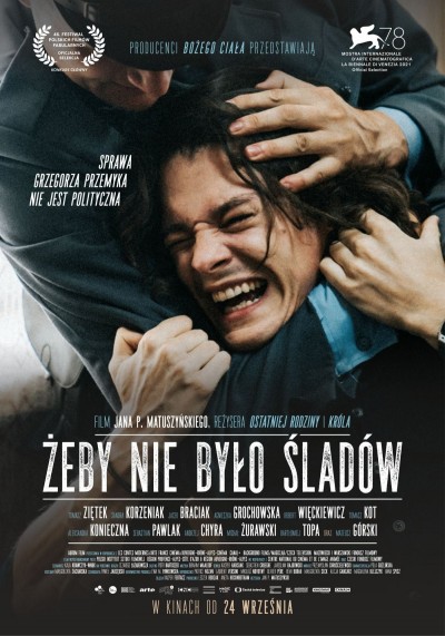 Plakat: 36. TNF - Żeby nie było śladów