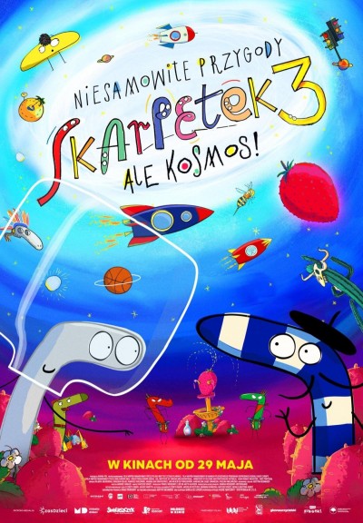 Plakat: 40. TNF - Niesamowite przygody skarpetek 3. Ale kosmos!