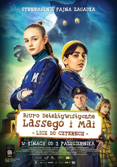 Plakat: Biuro Detektywistyczne Lassego i Mai: Licz do czterech
