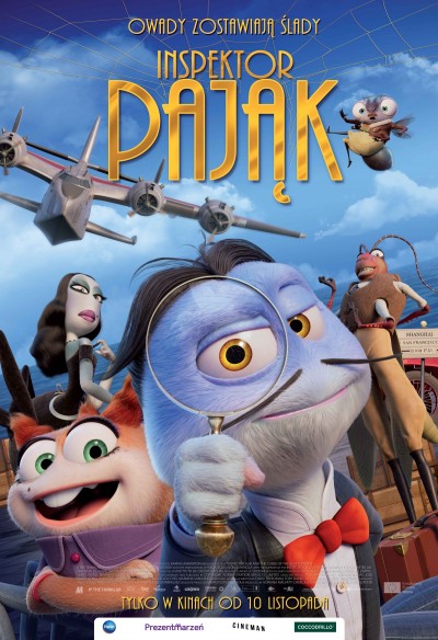 Plakat: Inspektor Pająk