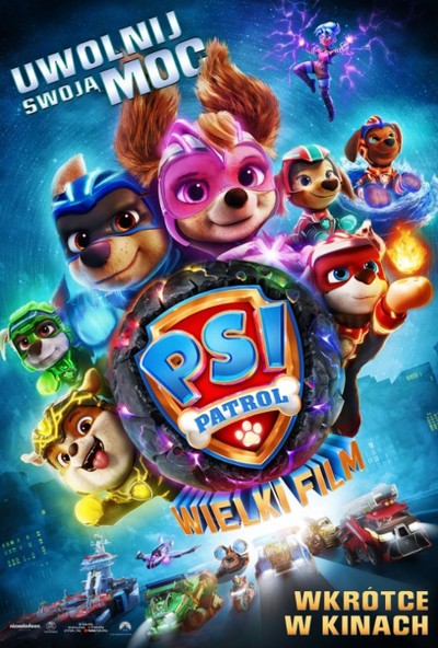 Plakat: Psi Patrol: Wielki film
