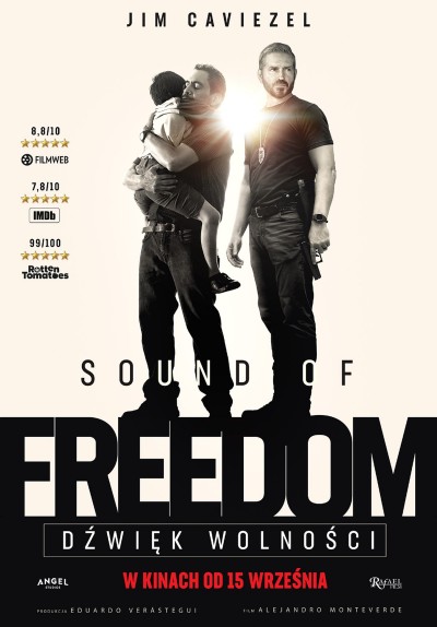 Plakat: Sound of Freedom. Dźwięk wolności