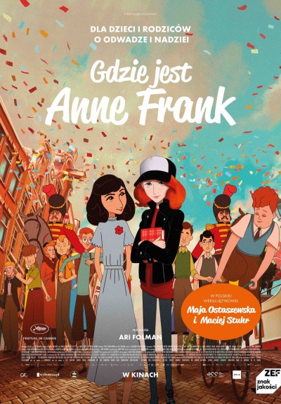 Plakat: Gdzie jest Anne Frank