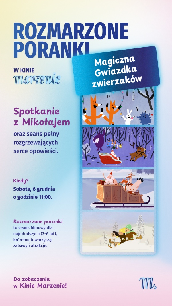 Rozmarzone poranki- "Magiczna Gwiazdka zwierzaków"