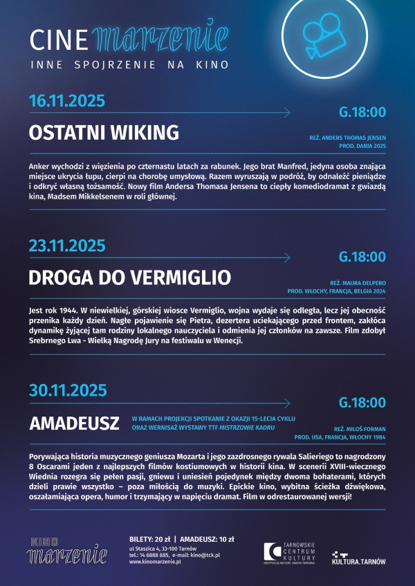 Jubileusz cyklu CINEMARZENIE