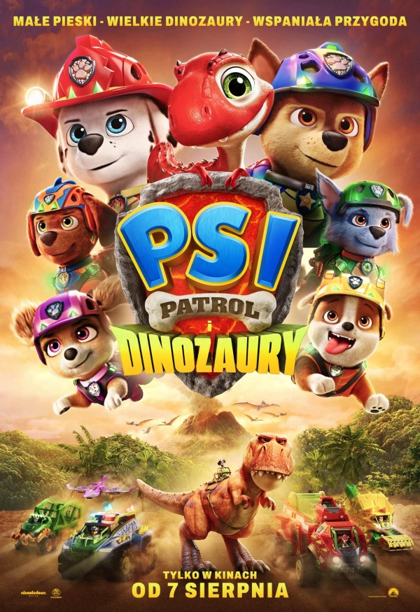 PRZEDPREMIEROWO: Psi Patrol i dinozaury