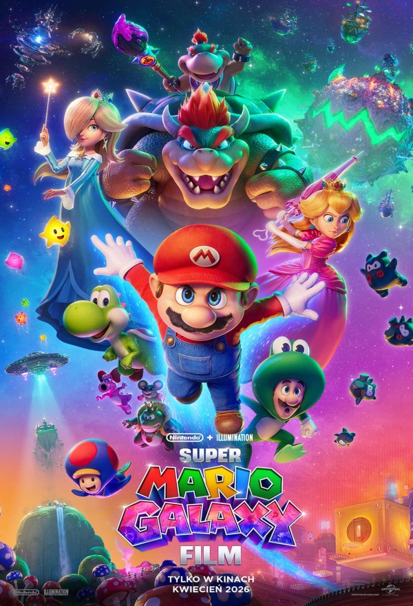 Przedpremierowo: Super Mario Galaxy Film