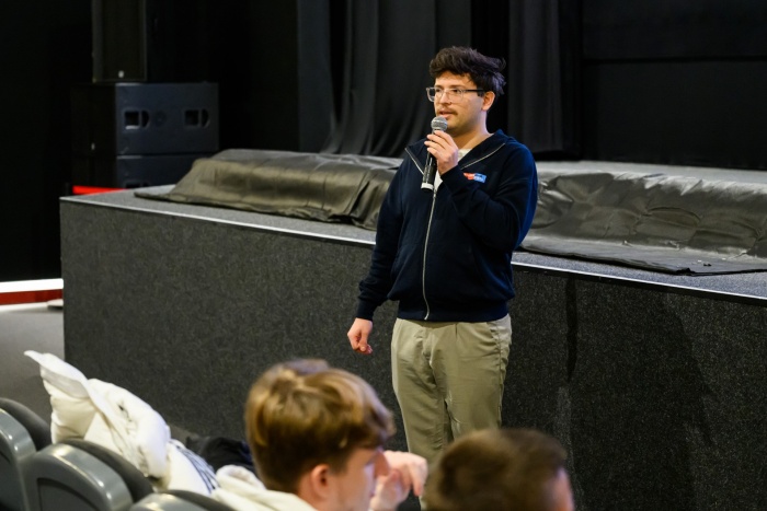 Spotkanie z psychologiem Tomaszem Sitkiem z Fundacji Wysłuchani.